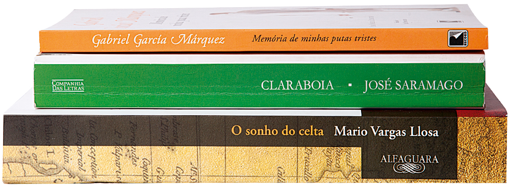 José Saramago, Mario Vargas Llosa e Gabriel García Márquez 'Meus escritores do momento'