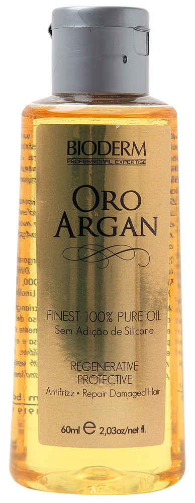 2. OroArgan, R$ 39,90: hidrata e protege  os fios de tratamentos químicos. Bioderm  0800-0261919