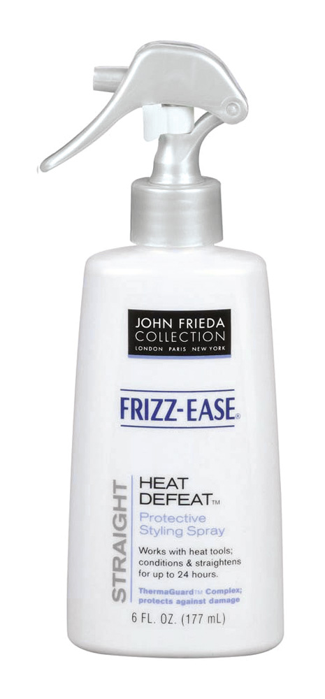 7. Frizz-ease, R$ 51: em forma de spray, bloqueia a umidade e melhora a hidratação. John Frieda (11) 4227-1011