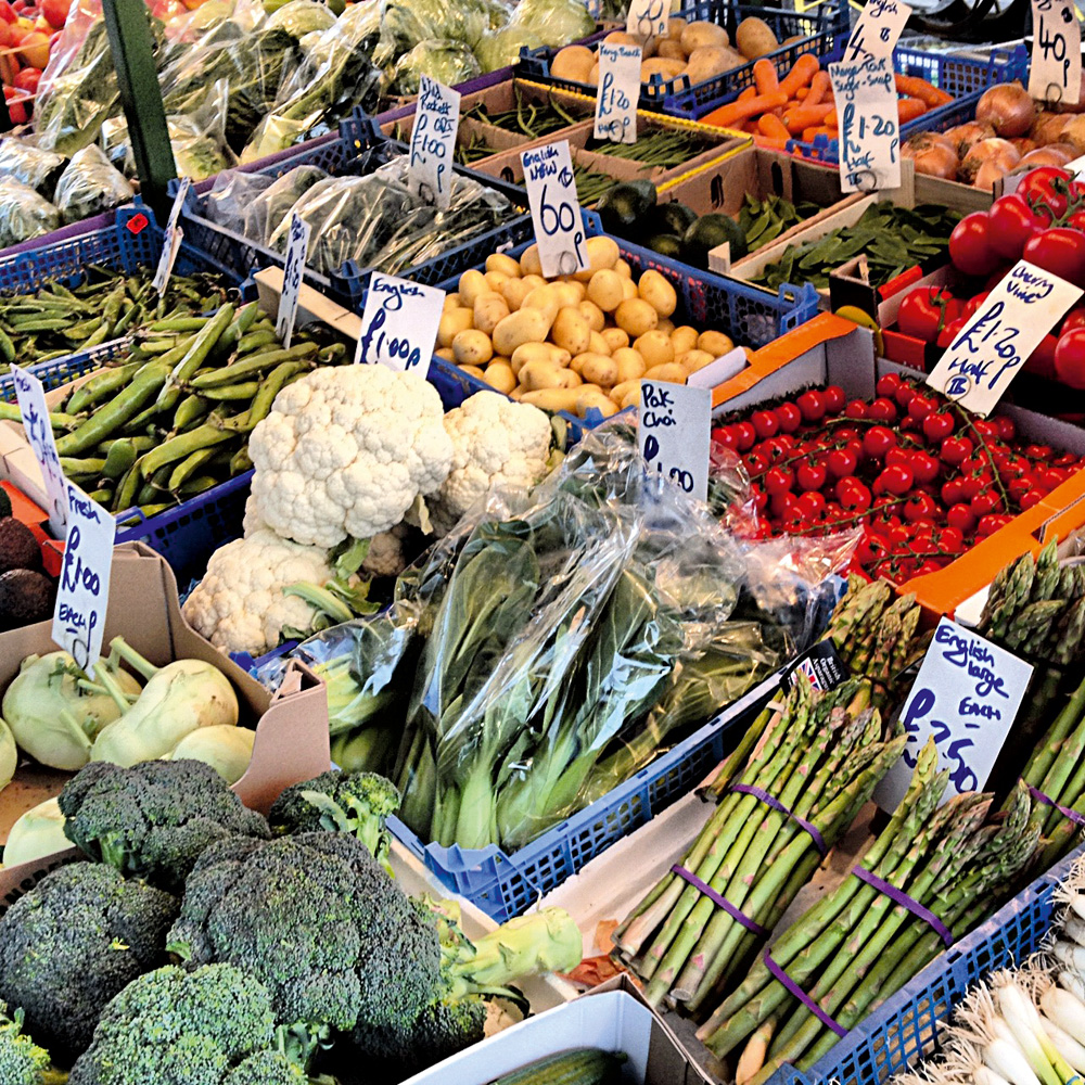 11:15 - “Fui no Portobello Market e comprei legumes orgânicos