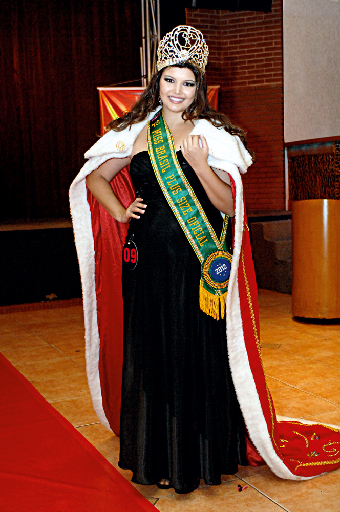 Em janeiro deste ano, quando conquistou o título de Miss Brasil Plus Size, em São Paulo