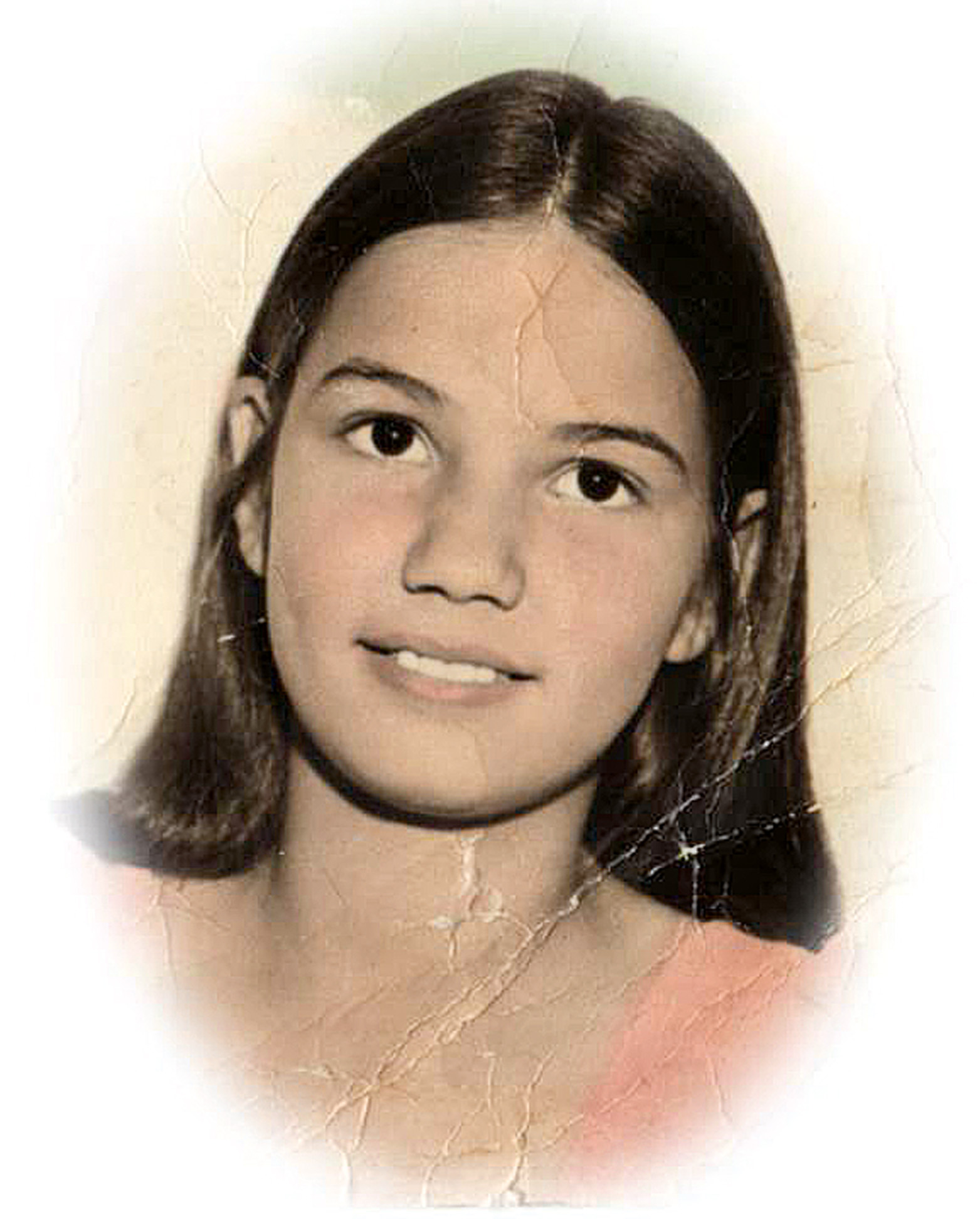 Luiza Brunet aos 12 anos
