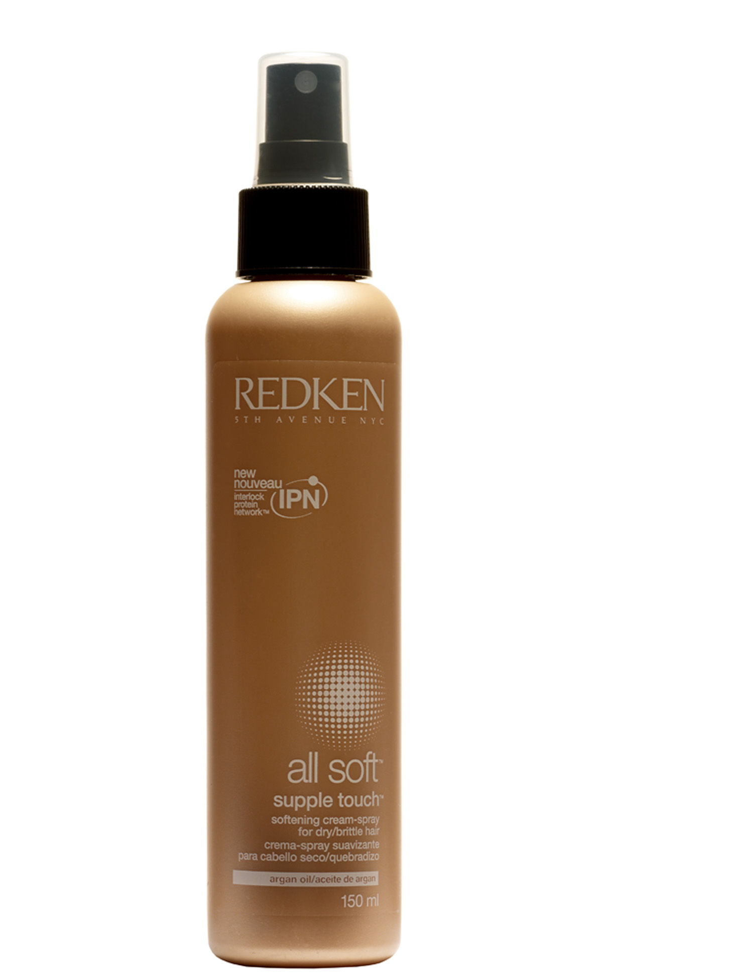 Pós-banho  “Para hidratar o cabelo depois da praia, uso o spray All Soft, da Redken”