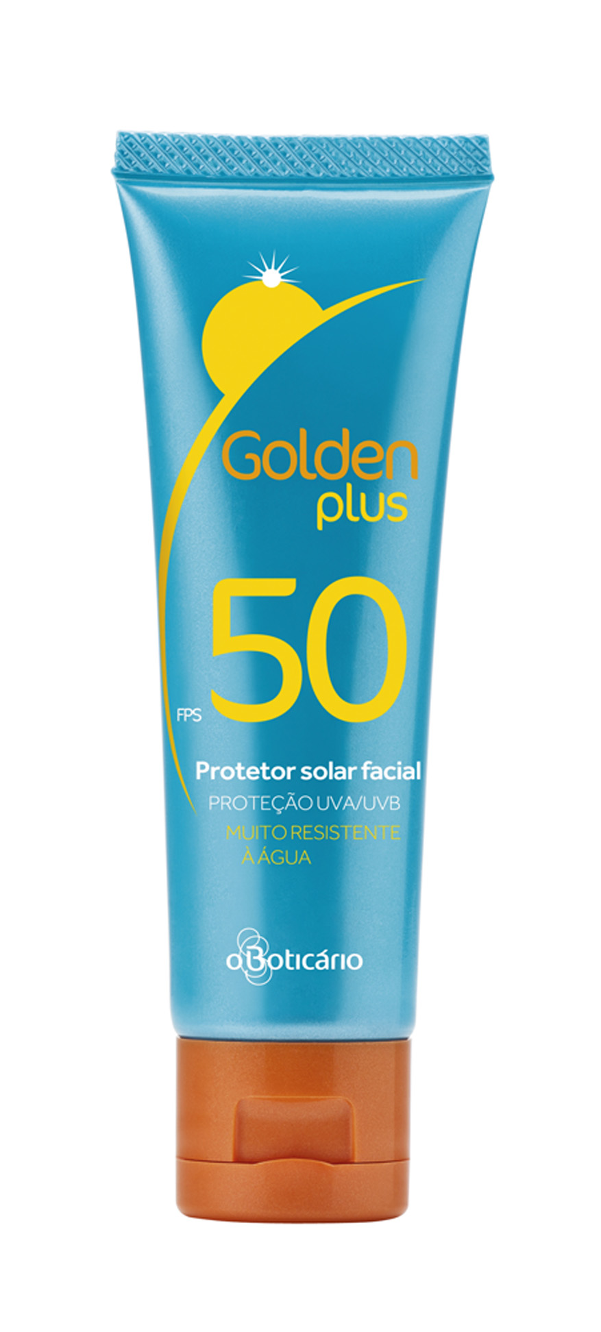 Golden Plus FPS 50,  R$ 29,99: resistente  à água, hidrata e não obstrui os poros.  O Boticário 0800-413011