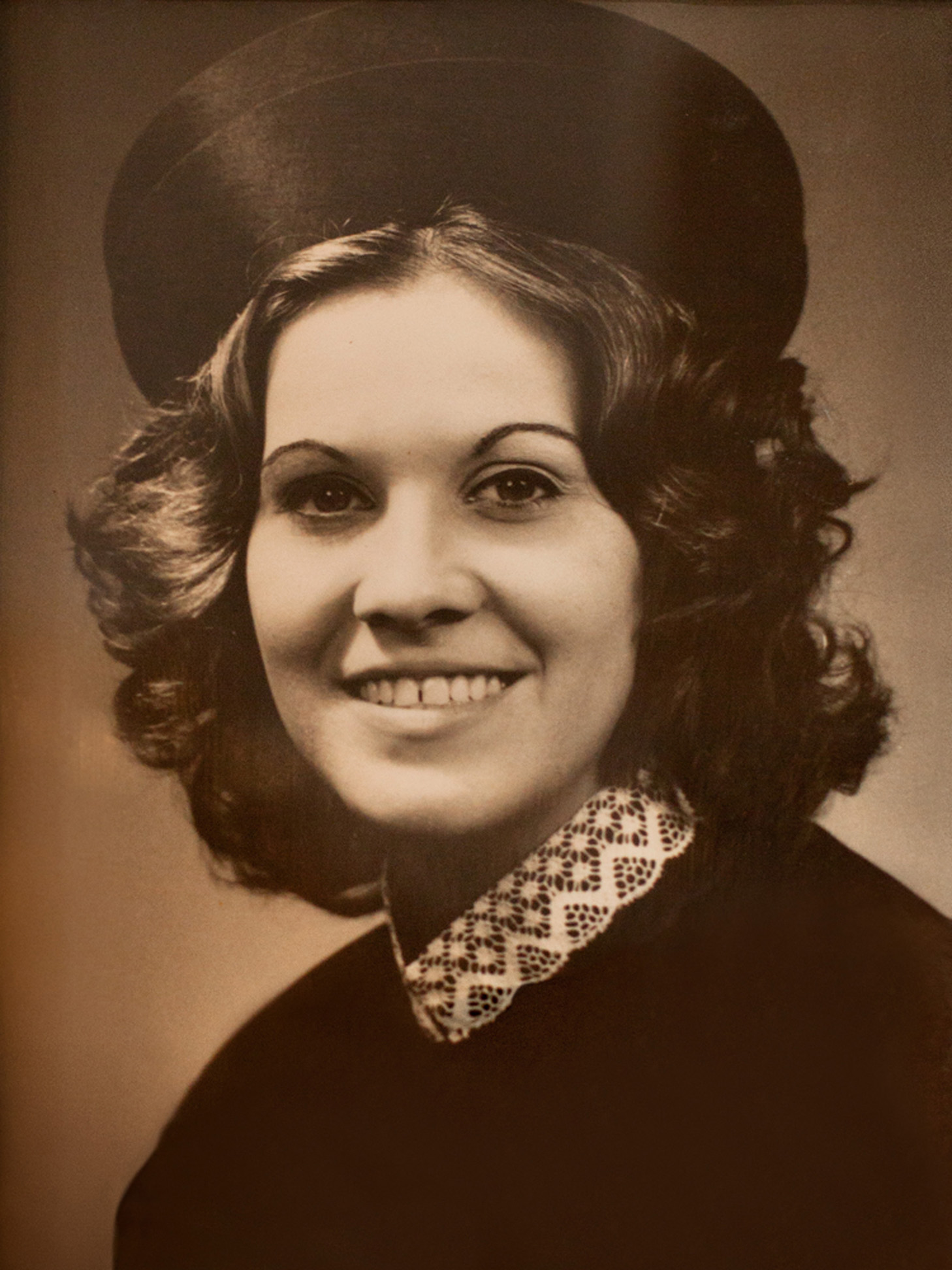Berenice no dia da sua formatura em direito, em 1971
