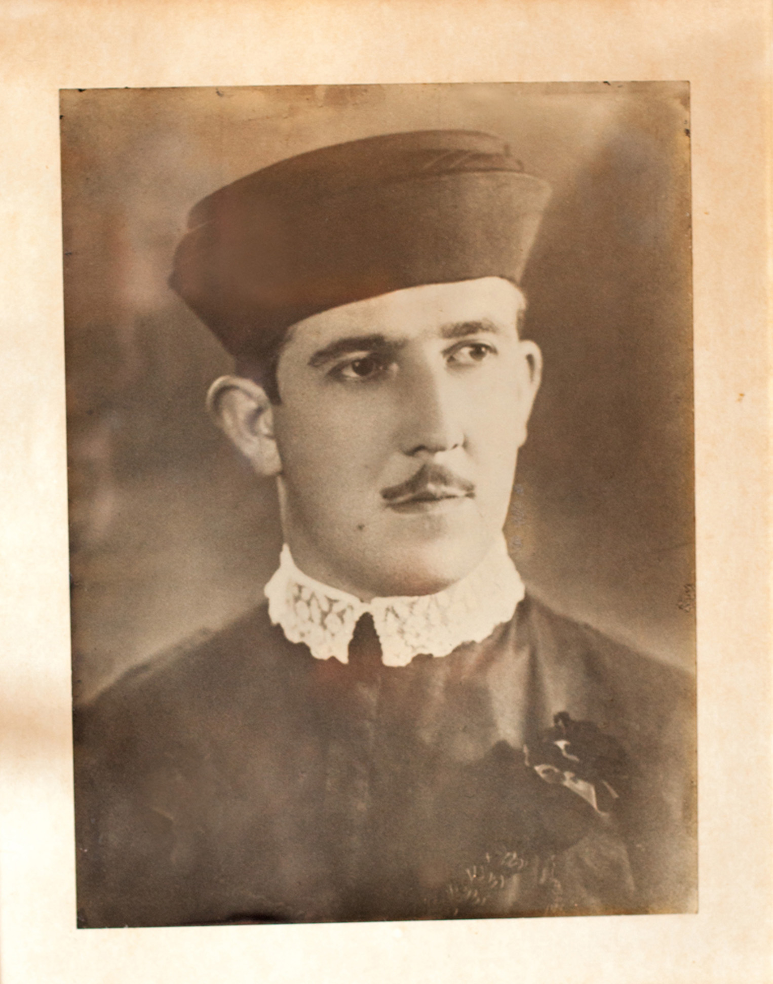 Retrato de formatura do pai, Cesar Dias Filho, de 1936