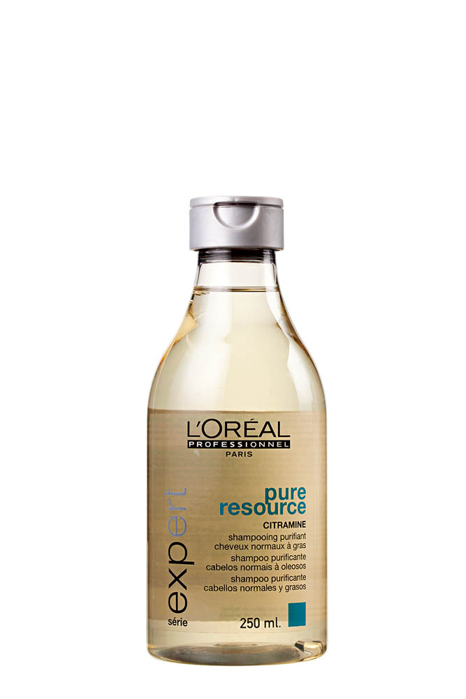 5. Shampoo Pure Resource, R$ 46: possui vitamina E, que remove  a oleosidade dos cabelos. L’Oréal Professionnel 0800-7017237