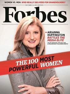 Na capa da revista Forbes em 2010