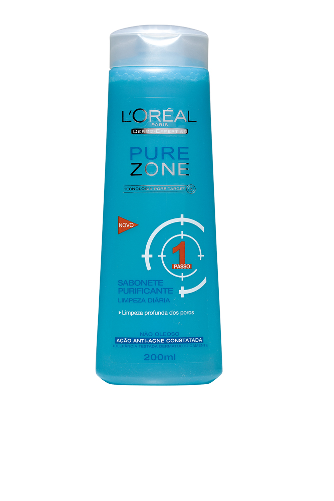 * Pure Zone, sabonete líquido da L'Oréal Paris, R$ 24,90