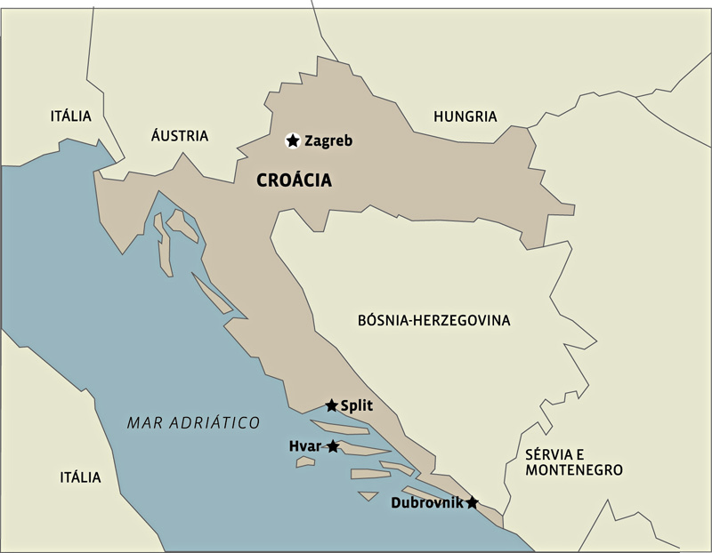 Croácia-Itália, de Split pode-se atravessar o Adriático até Veneza