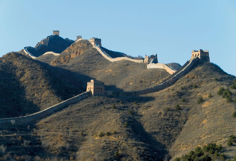 Muralha da China: atenção para a subidinha de 7 mil quilômetros