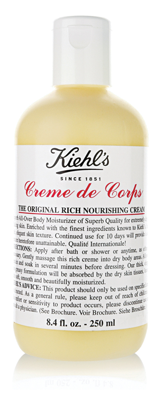 Hidratante corporal Kiehl’s - A Kiehl’s é, definitivamente, a queridinha das belas da Tpm. O hidratante de uso diário tem cheirinho leve e é de fácil absorção. R$ 99 (250 ml). 0800-7228883.