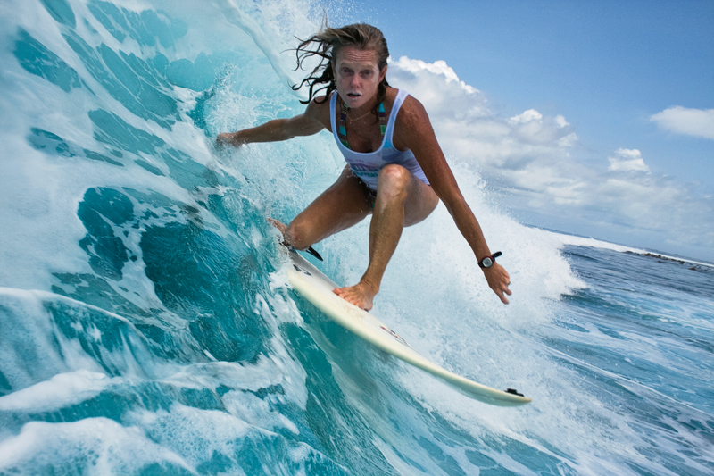 Brigitte: a idealizadora da surf trip