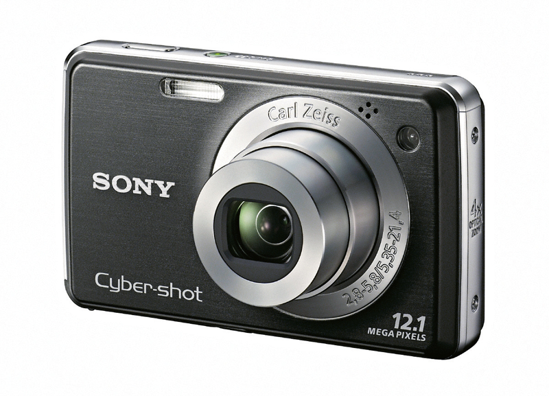 Últimas compras da Gabriela: uma câmera digital Sony Cyber-shot W220 12.1 megapixels