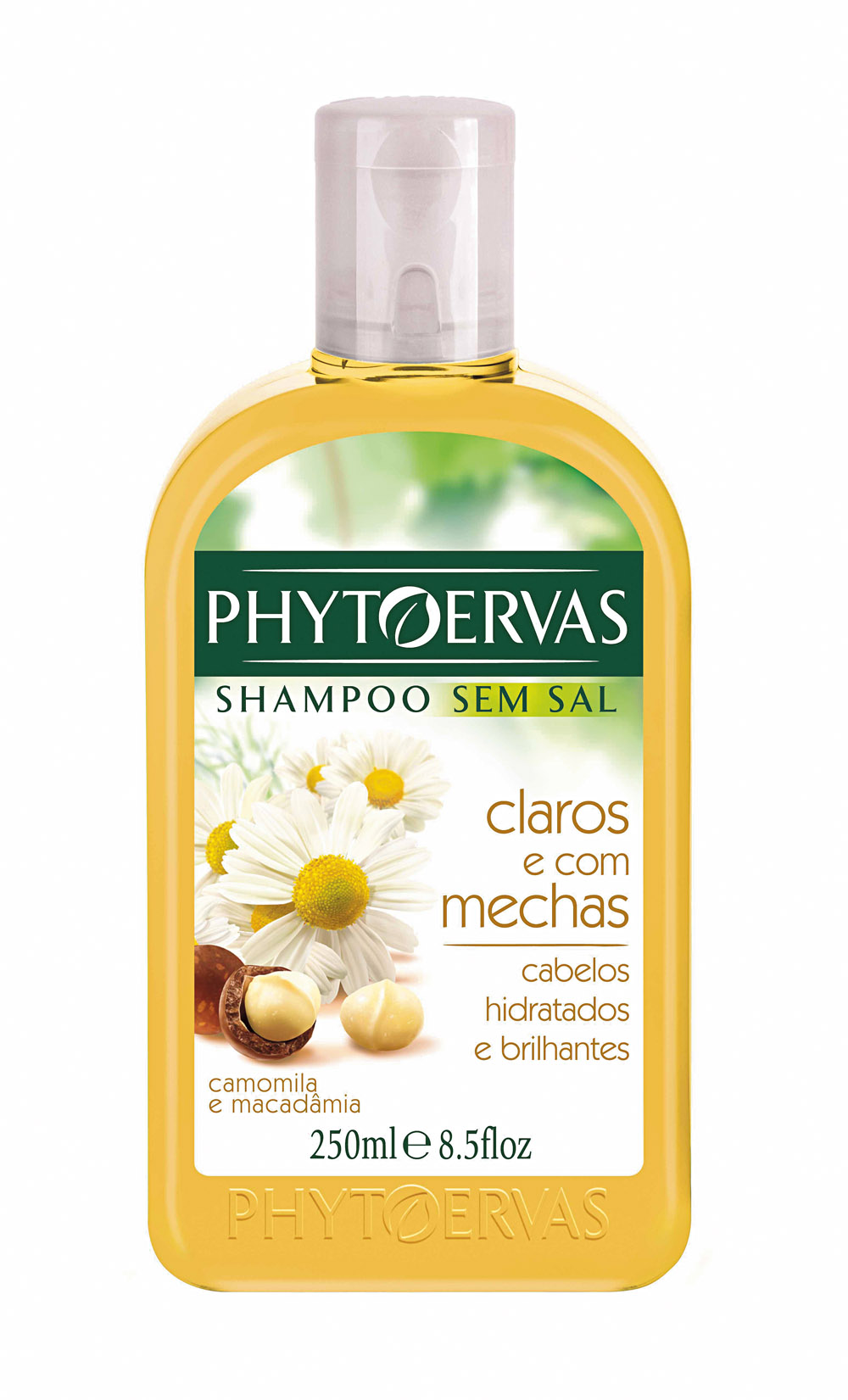 Phytoervas xampu cabelos claros e com mechas, R$ 13: enriquecid0 com camomila e macadâmia, permite abertura da cor e mais brilho. Phytoervas 0800-117707