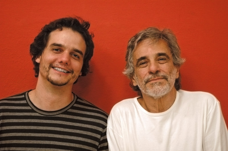 Com o diretor de Hamlet, Aderbal Freire Filho