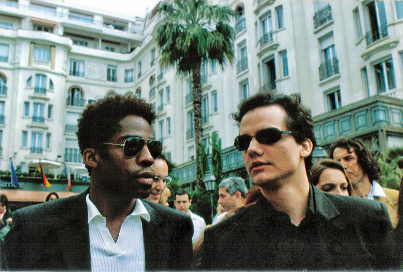 Com Lázaro, em Cannes com Cidade Baixa
