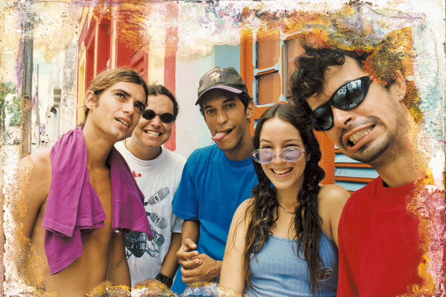 Banda Eddie, em Olinda, em 1996