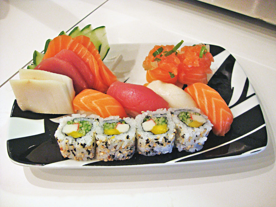 15h - Almoço saudável e bem servido no Sushi Mar, nos Jardins.