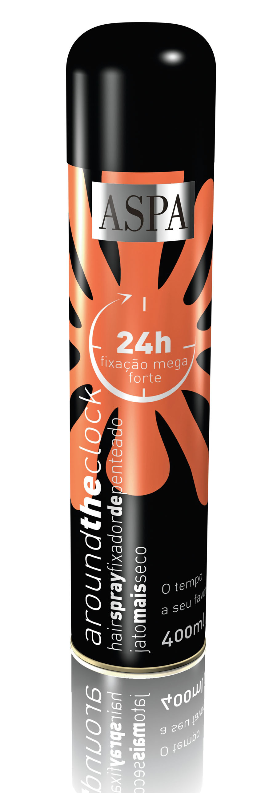 10- Aspa 24h Fixação Mega Forte Hair spray, R$ 22: efeito duradouro. Garante a modelação por mais tempo, mesmo em ambientes de alta umidade. Aspa Cosméticos 0800-0261841