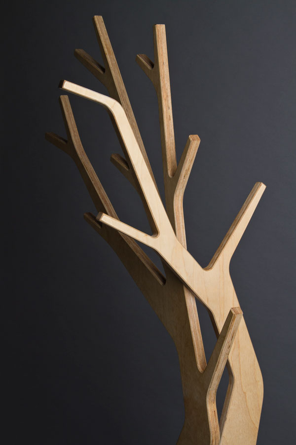 Tree Coatstand, do estúdio WEdid-ID