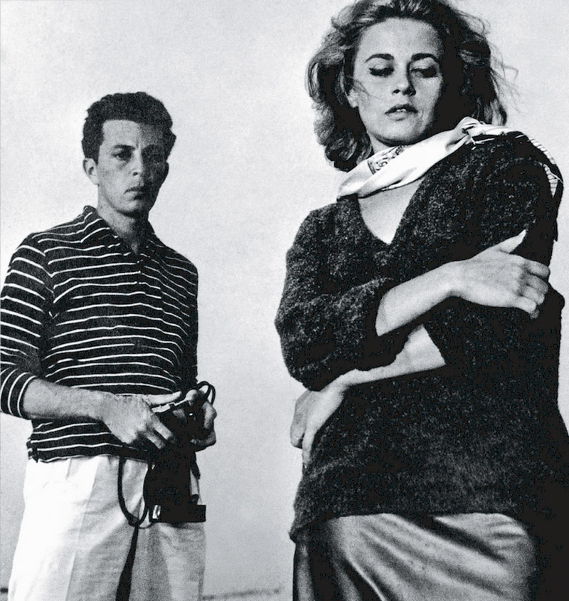 Como ator em Os cafajestes (1962), com Norma Bengell,