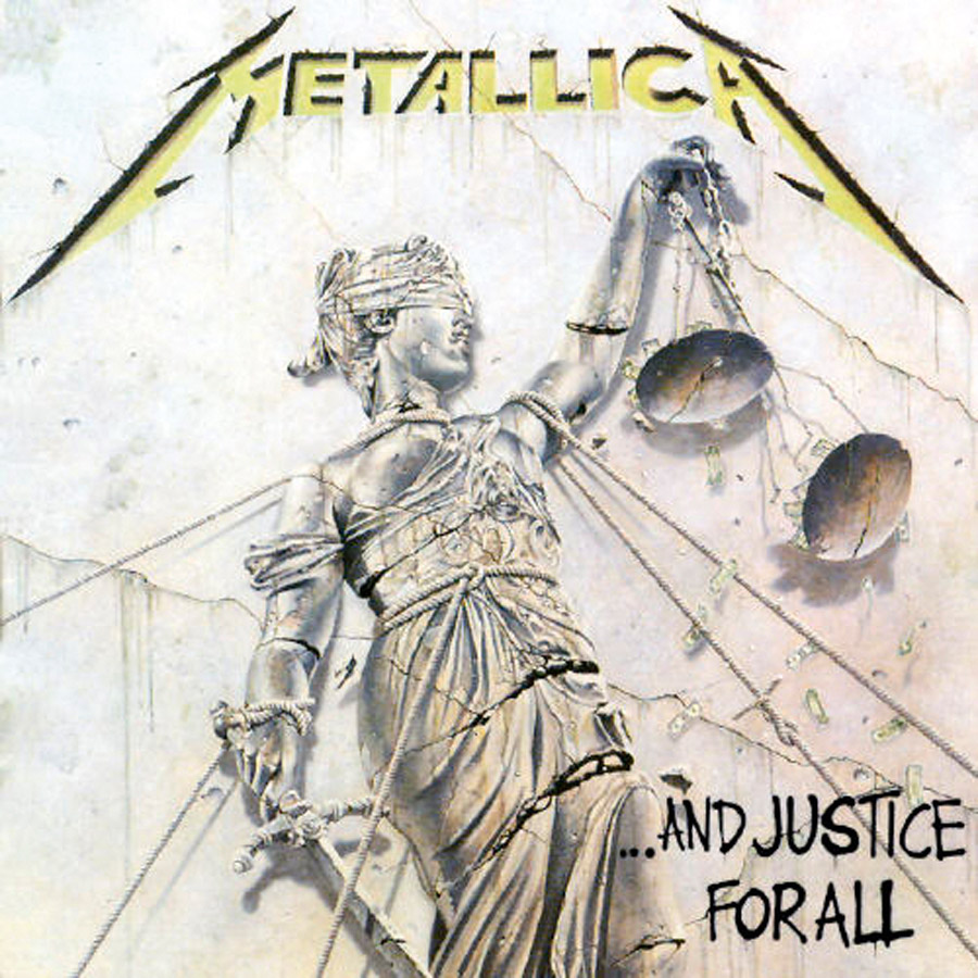 6 Um disco com letras apocalípticas sobre uma sociedade em declínio carrega o primeiro grande êxito do Metallica, a balada-metal “One”