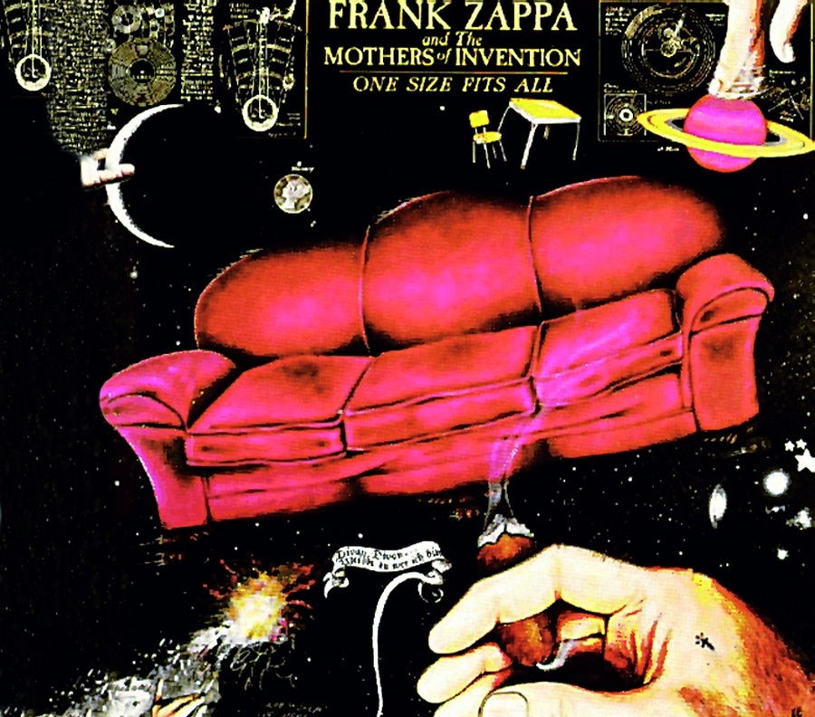 1 One size fits all é uma ótima porta de entrada para a gigantesca discografia do gênio bufão do rock complexo, também conhecido por Frank Zappa