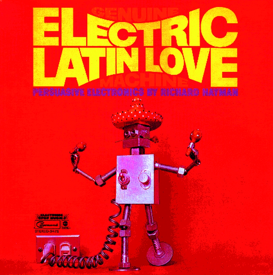 10 Genuine Electric Latin Love Machine, de 1969, é uma versão psicodélica do monótono estilo easy listening pelo qual Richard Hayman é conhecido
