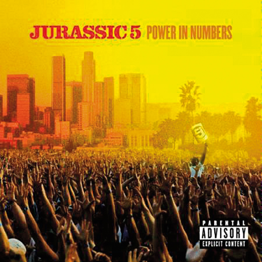 7 O Jurassic 5 foi uma das bandas redentoras do rap nos anos 90. Power in numbers é o segundo e, infelizmente, o último disco bom do grupo