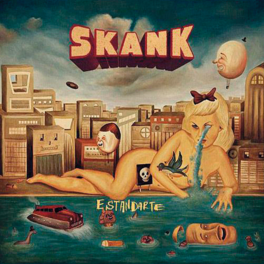 17 Estandarte não é dos melhores disco do Skank, mas a capa do paranaense Rafael Silveira é