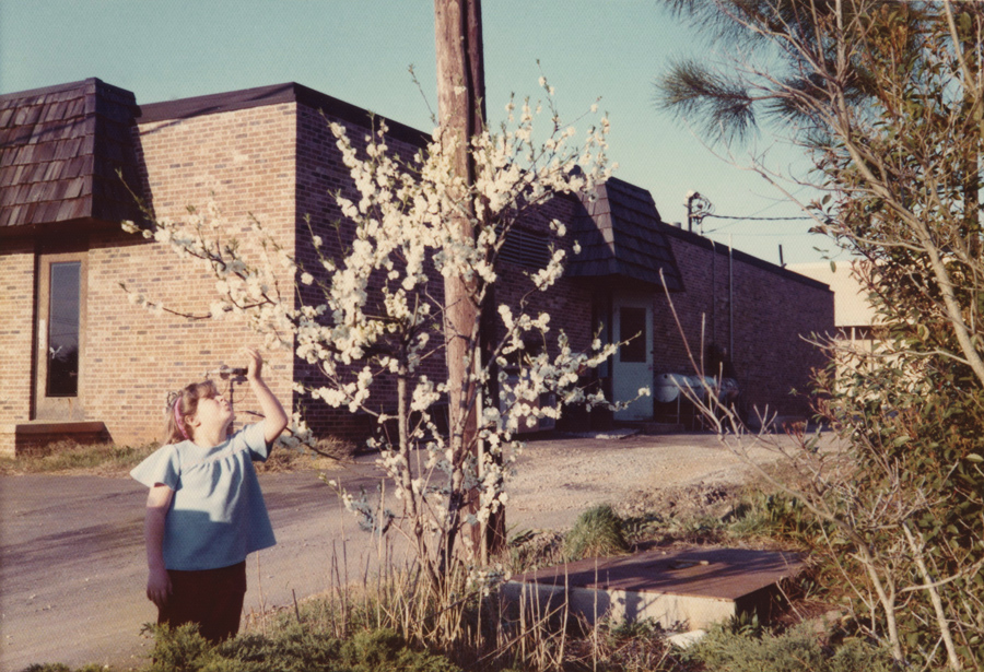 Em Athens, EUA, 1974; jovem, acadêmica, ainda longe da academia