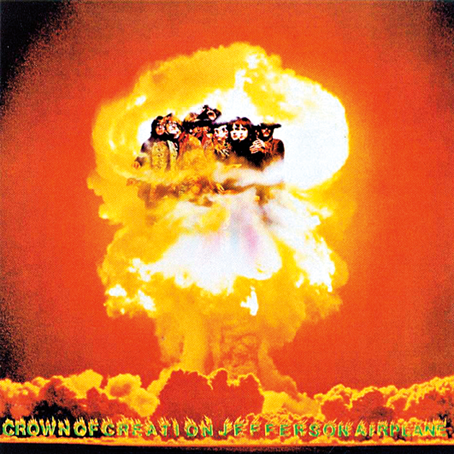 12. Crown of Creation, o quarto disco dos hippies californianos do Jefferson Airplan, é o disco mais conservador da fase mais criativa da banda