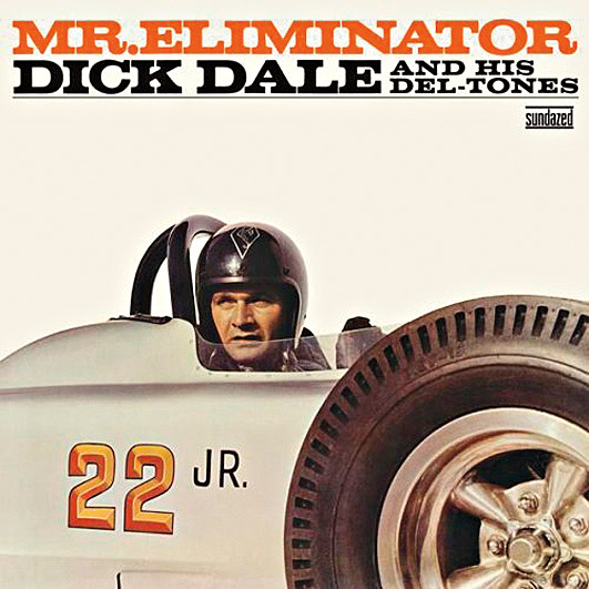 13. No começo dos anos 60, discos sobre carros rápidos estavam ficando tão populares quantos os de surf entre os adolescentes. Dick Dale acelerou nessa direção com o álbum Mr. Eliminator