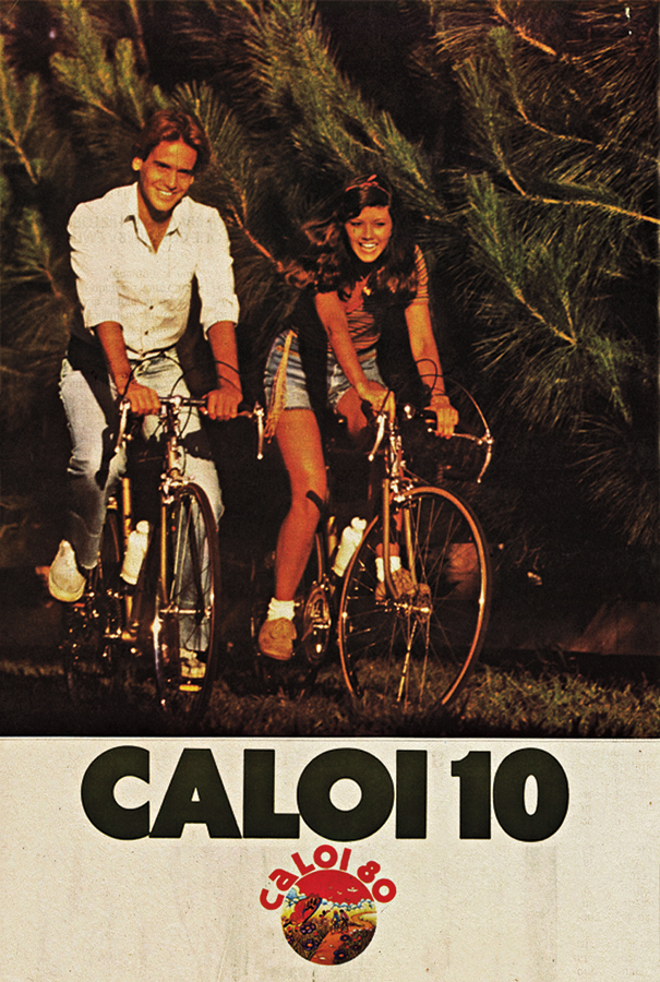 Caloi 10 - Sucesso imediato, a bicicleta era uma réplica das usadas em competições de estrada e vinha com quadro italiano e peças japonesas. Depois foi completamente nacionalizada, perdendo em qualidade