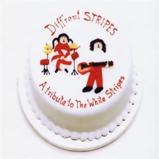 12 Com apenas três covers do White Stripes, o single Diff’rent stripes honra o dueto de Detroit
