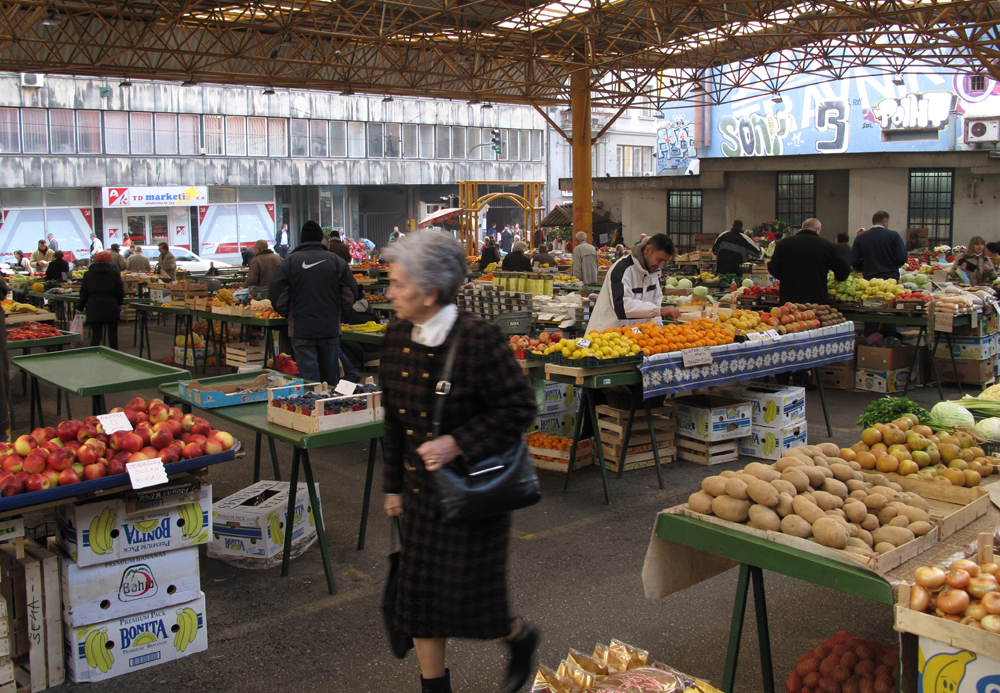 O mercado central hoje, transformado em mercadinho de frutas