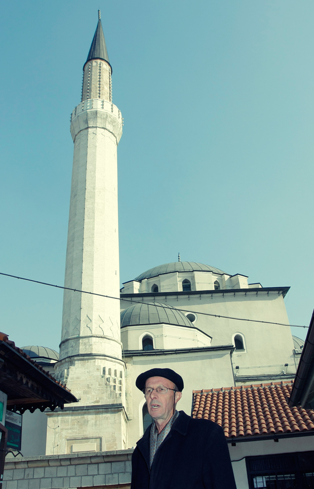 Vehbija, muezim da principal mesquita de Sarajevo