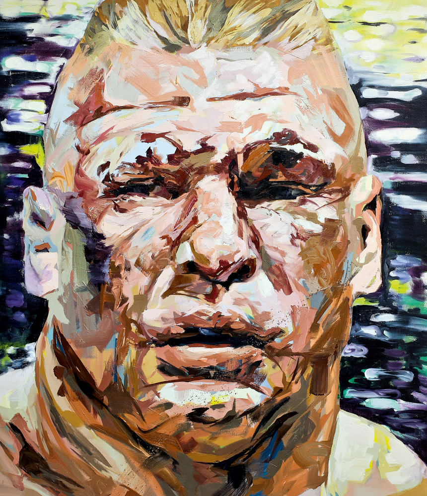 Brock Lesnar (óleo sobre tela)