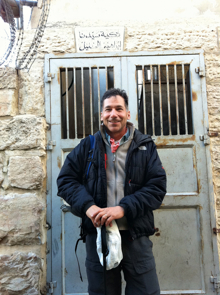 Em Beni Naim, perto de Hebron, na Cisjordânia, que é parte do Caminho de Abraão.