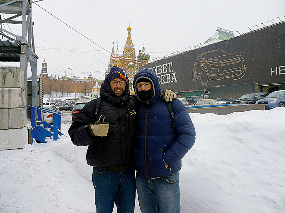 Em viagem pela Rússia (2011)