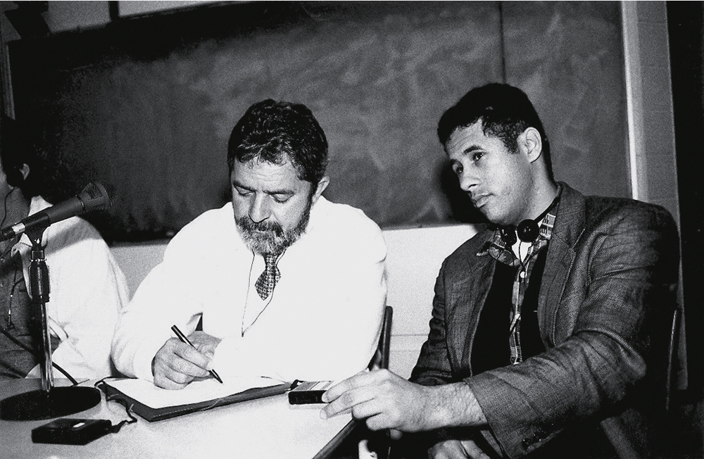 Com os ex-presidentes Lula e FHC