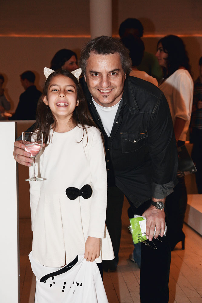 Paulo Lima e a filha Júlia