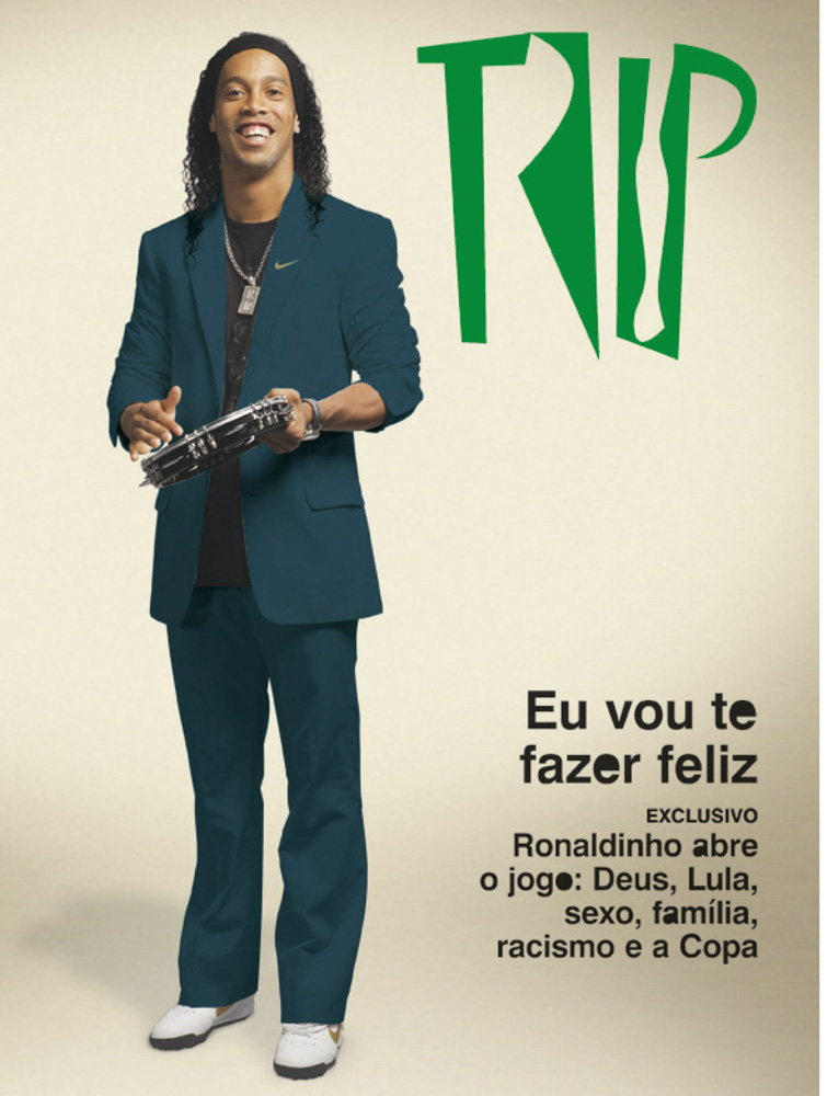 #145 (junho de 2006)  Ronaldinho Gaúcho