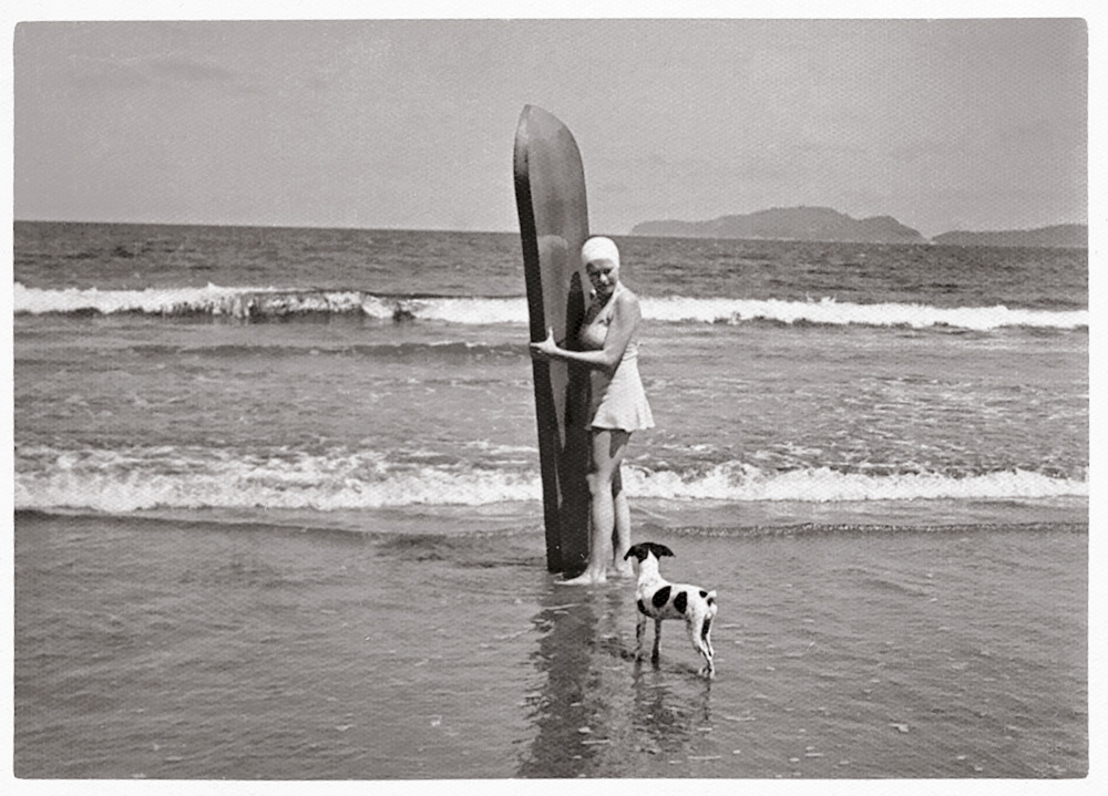 Margot Rittscher, a primeira surfista brasileira