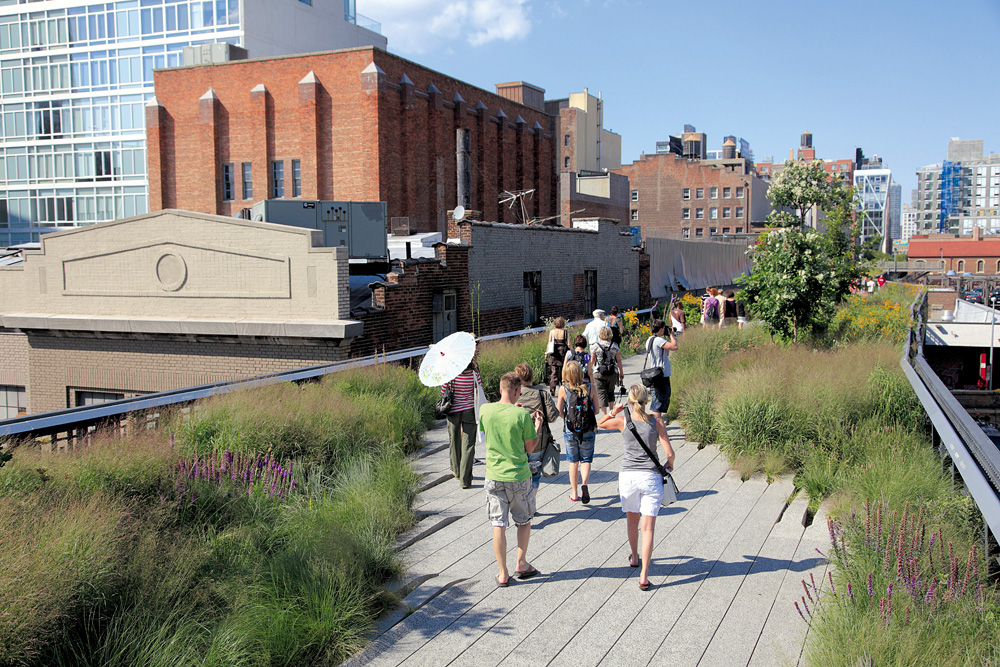 A High Line de Nova York transformada em parque
