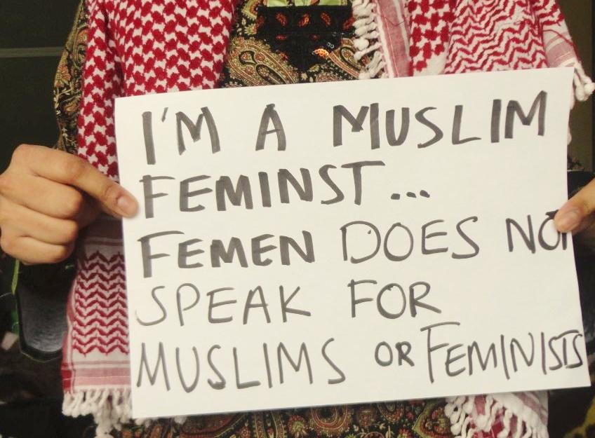 Sou uma mulçumana feminista. O Femen não fala por mulçumanas ou por feministas