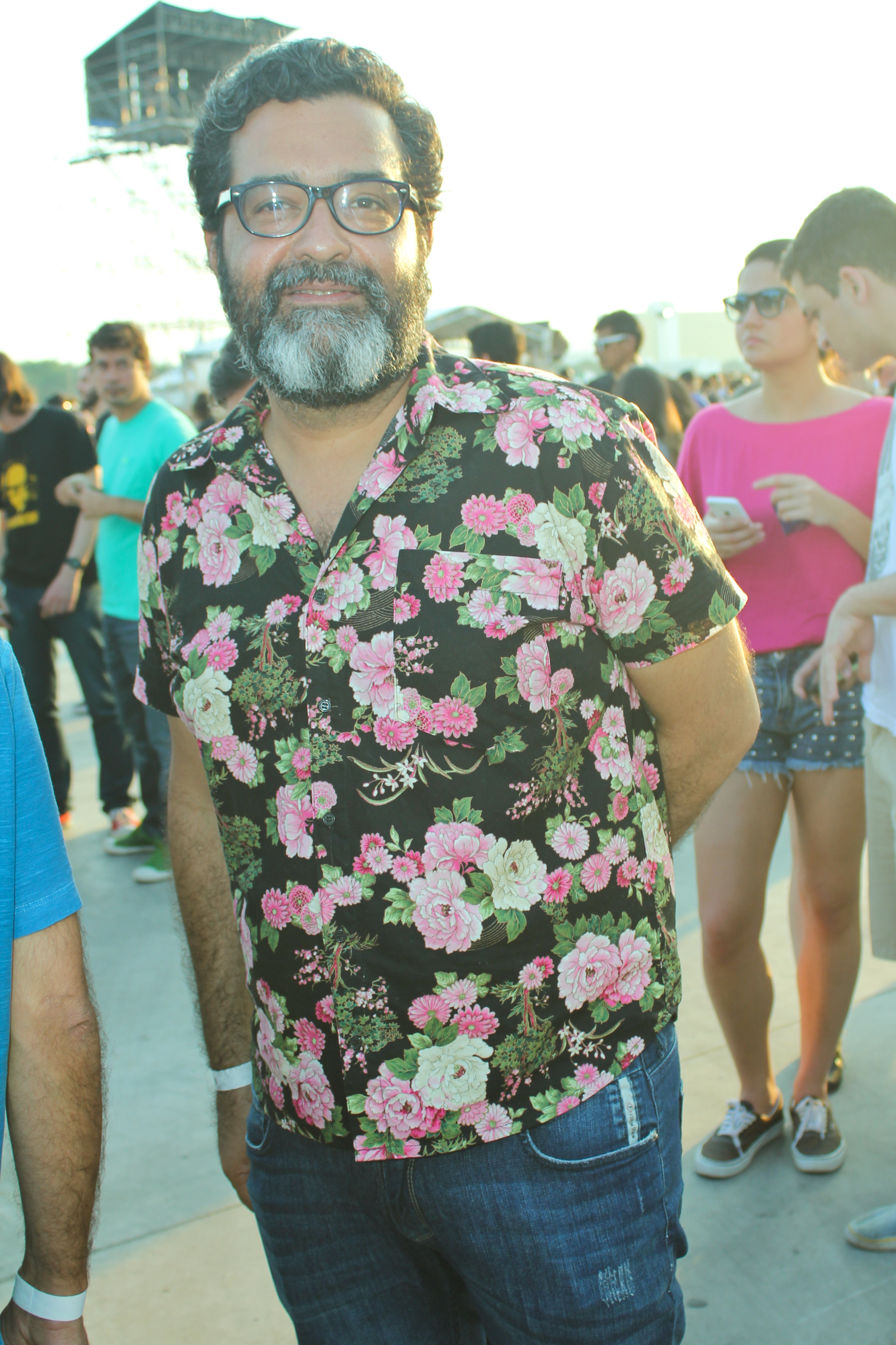 Vicente Queiroz, 46, designer gráfico. “Não existe essa diferença. Nunca. Roupa é roupa. Depende do estilo.”