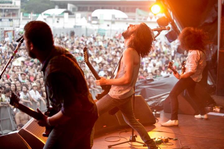Arrasando na edição brasileira do festival Lollapalooza, que rolou em abril de 2012