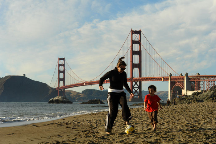 Baker beach, San Francisco